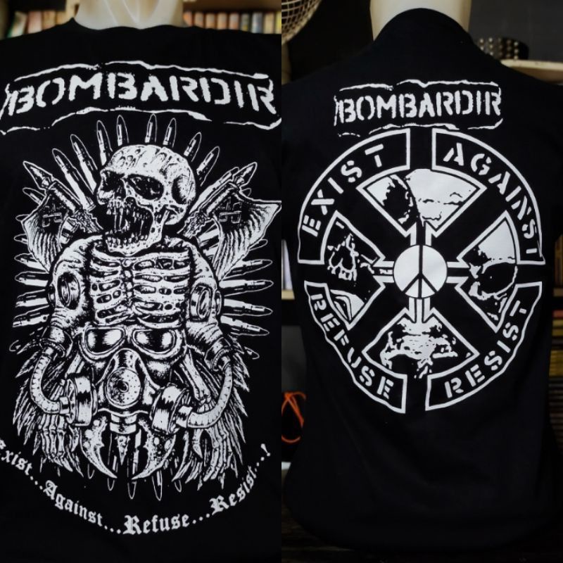 KAOS BAND PUNK BOMBARDIR