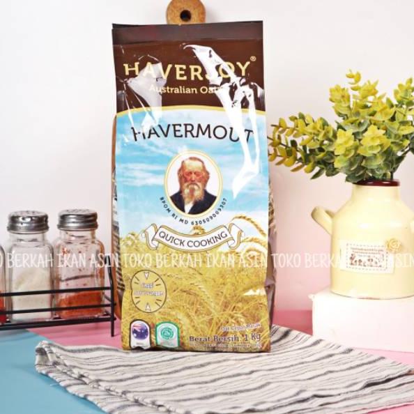 

12.12 BIG SALE FASION Haverjoy Havermout Australian Quick Cooking Oats 1kg / Oat grosir