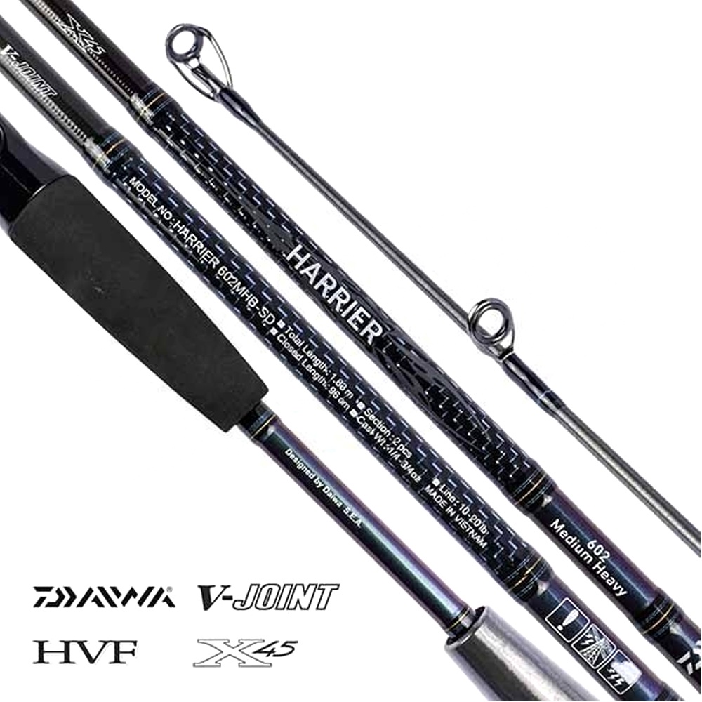 PROMO Joran DAIWA HARRIER 2017 602MB | 602MHB | 662MHB | Casting | BC | Toman Gabus Alat Pancing