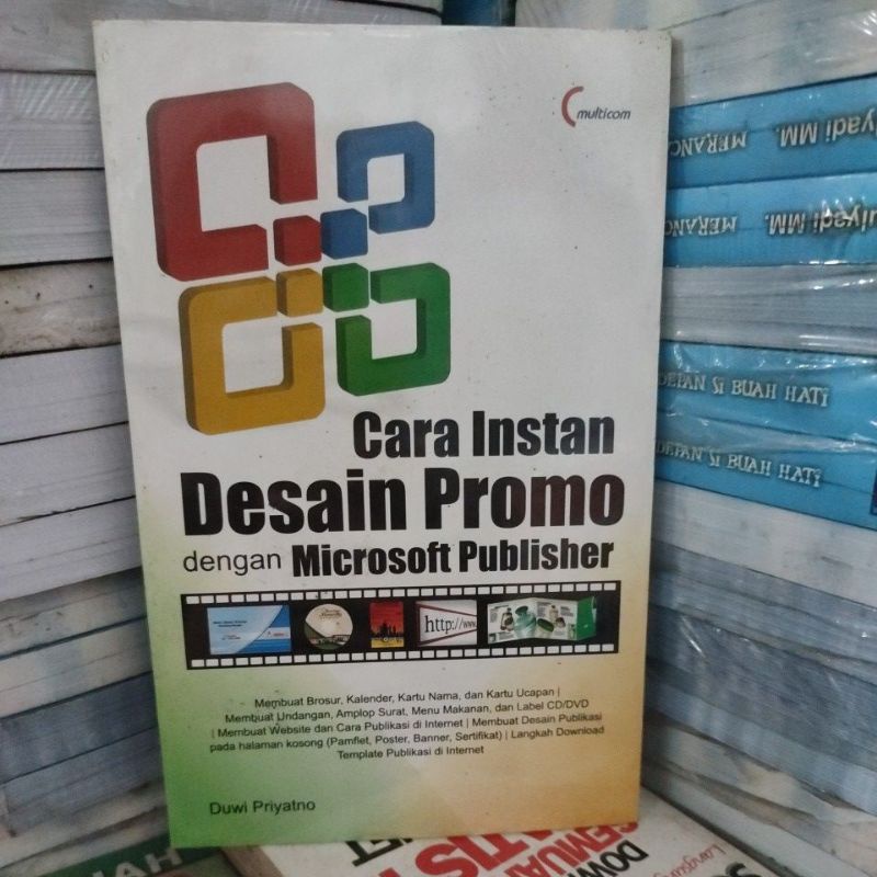 Cara instan desain promo dengan Microsoft Publisher.   clb