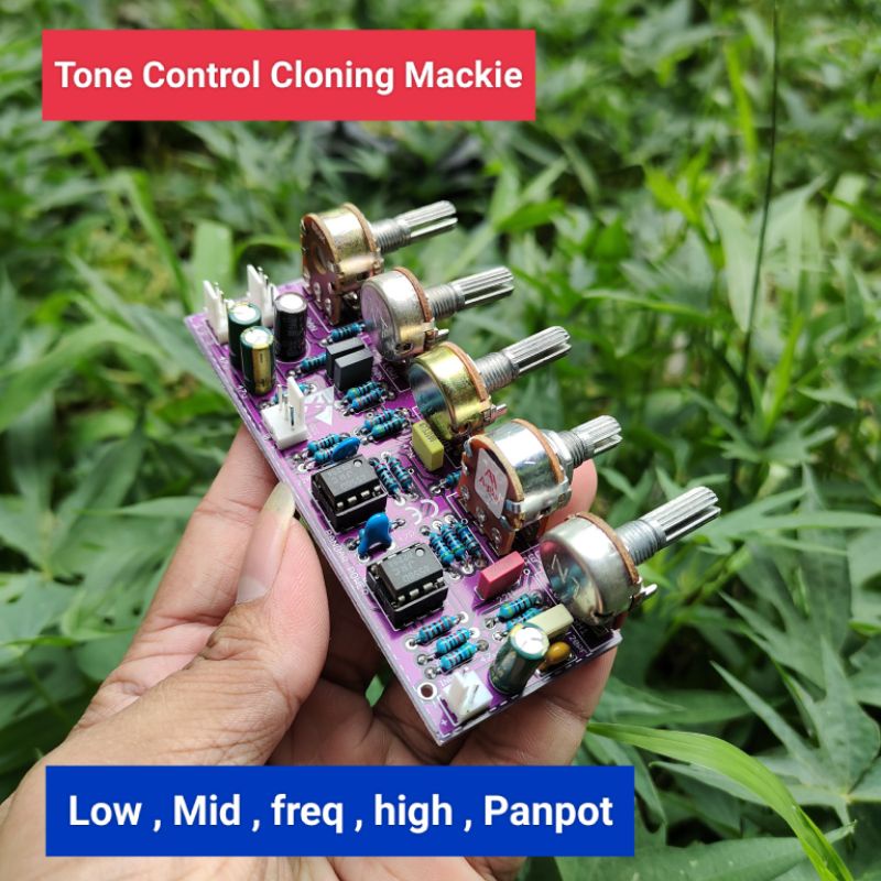 Tone mixer cloning Mackie builtup tone control