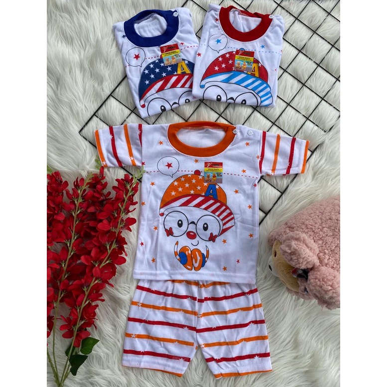 BAJU BAYI alvin Setelan 3-18 Bulan (PD009)