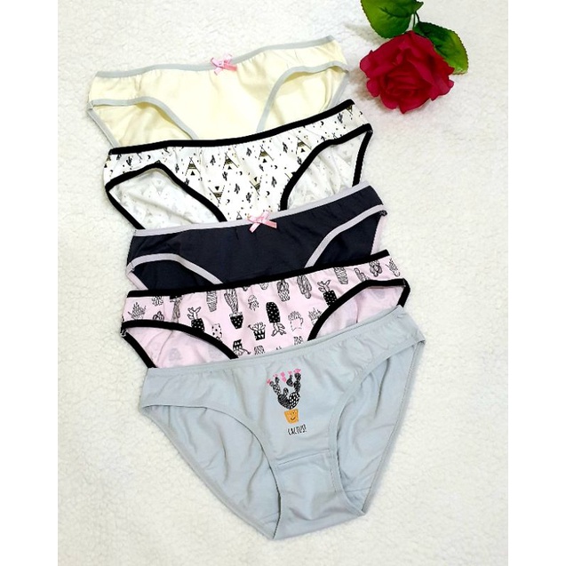 SALE CELANA DALAM YOUNG HEARTS CUTE CACTUS