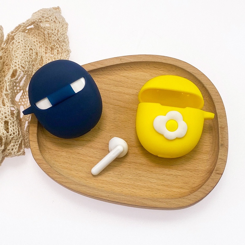 Earphone Kartun Lucu Silikon Soft Cover Untuk OPPO Enco R Charging Box Pelindung Case