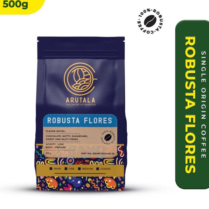 

ARUTALA Kopi Flores Robusta Coffee 500 gram