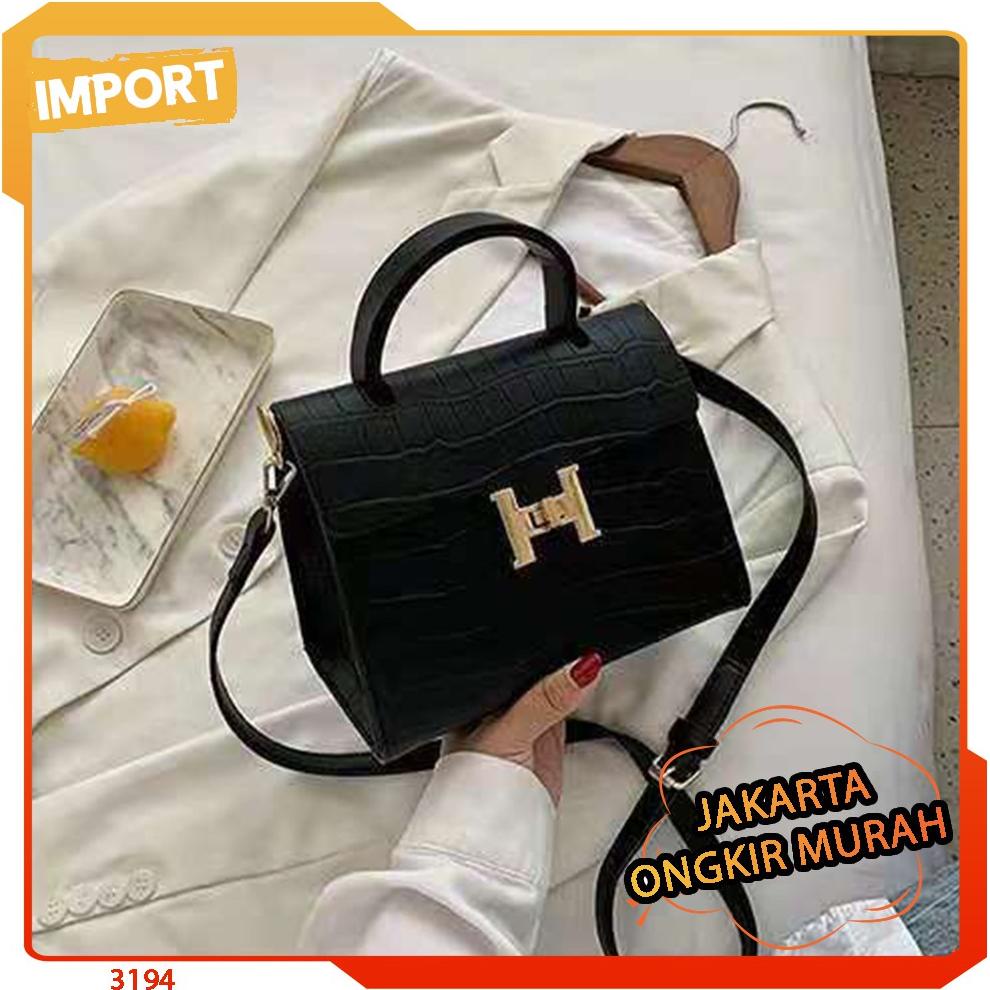 JAKARTA B 3194 TAS SELEMPANG WANITA BRANDED GROSIR IMPORT KOREA