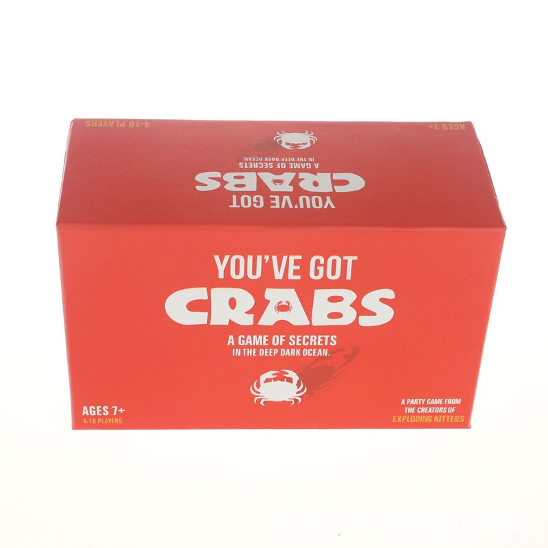 Board Game You've Got Crabs by exploding kittens You Got Crabs