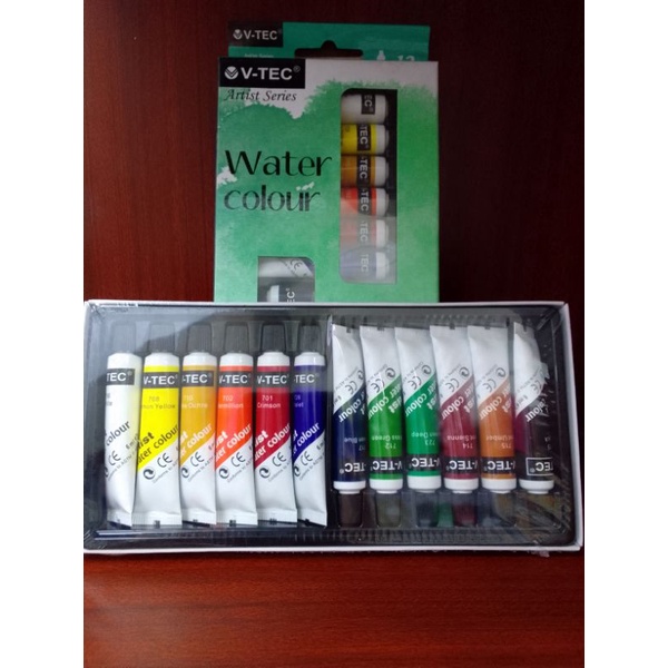 

CAT V-TEC 12 WATER COLOURS VT-1325/W