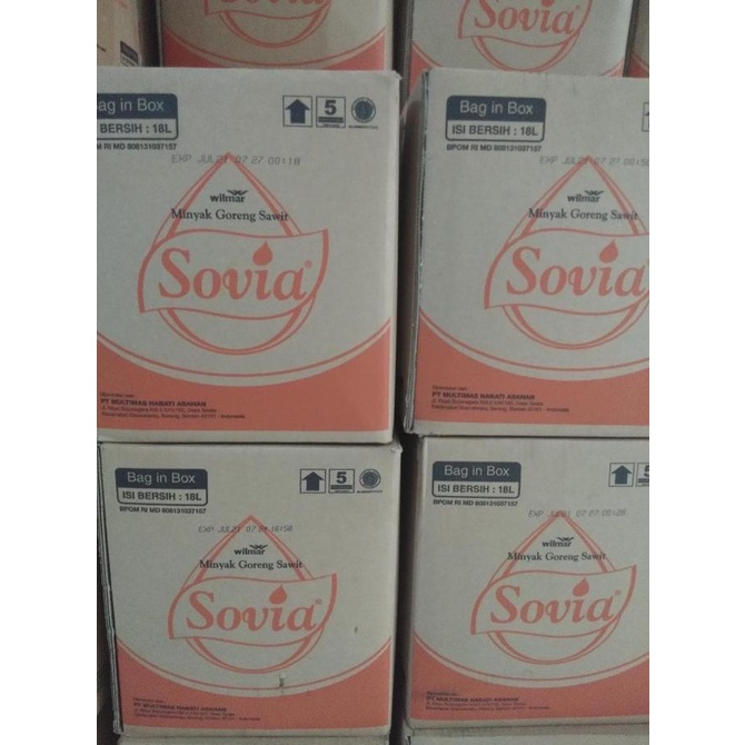 

MINYAK GORENG 18 L/MINYAK GORENG BIB/ MINYAK GORENG 18L/ 18 LITER