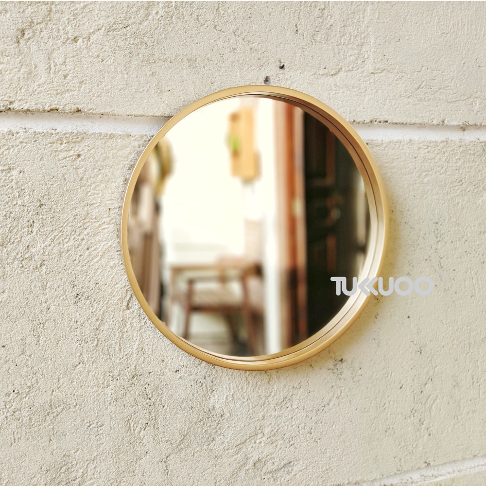 Cermin kayu bulat 60cm > Cermin dinding > Cermin hias