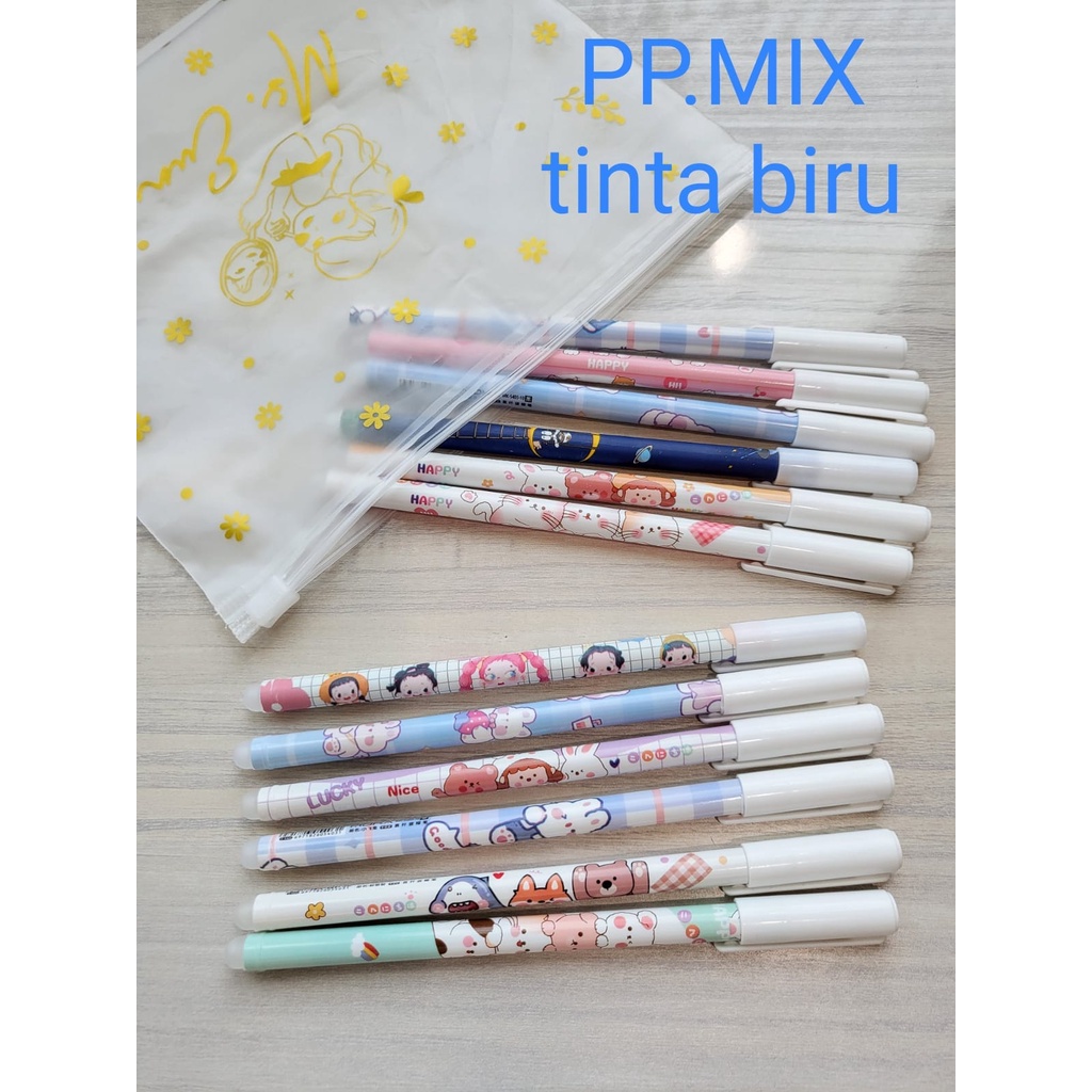 PGC [LUSINAN] Pen Bisa Hapus / Pen Gel Hapus / Erasable Pen / Pen hapus Lucu Fancy / Pulpen Penghapus