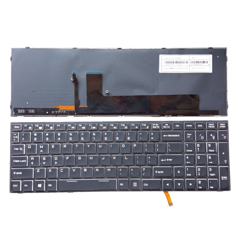 Zzz Untuk Hasee Z8 Z7-SP7D1 SP7S1 PRO SP5D1 G7 Laptop Keyboard As Dengan Backlit RGB