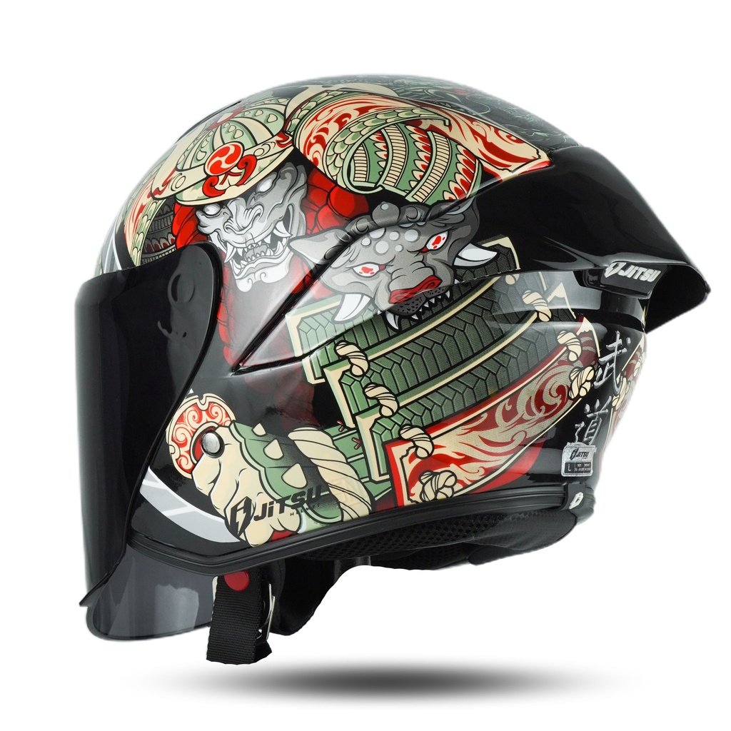 HELM JITSU JS1 SERIES RONIN GLOSS SNI