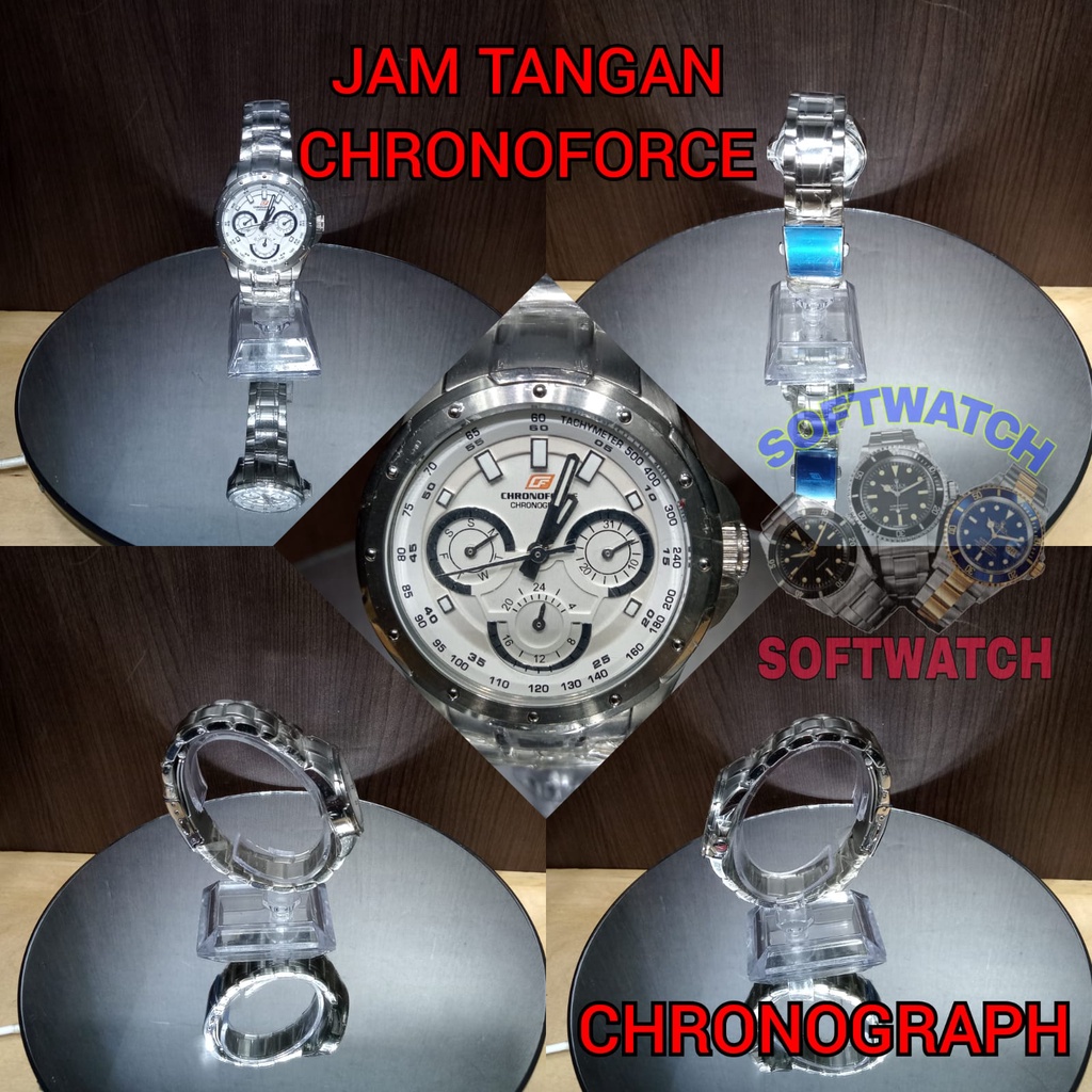 JAM TANGAN ARLOJI CHRONOFORCE CHRONOGRAPH ASLI 100% ORIGINAL WANITA