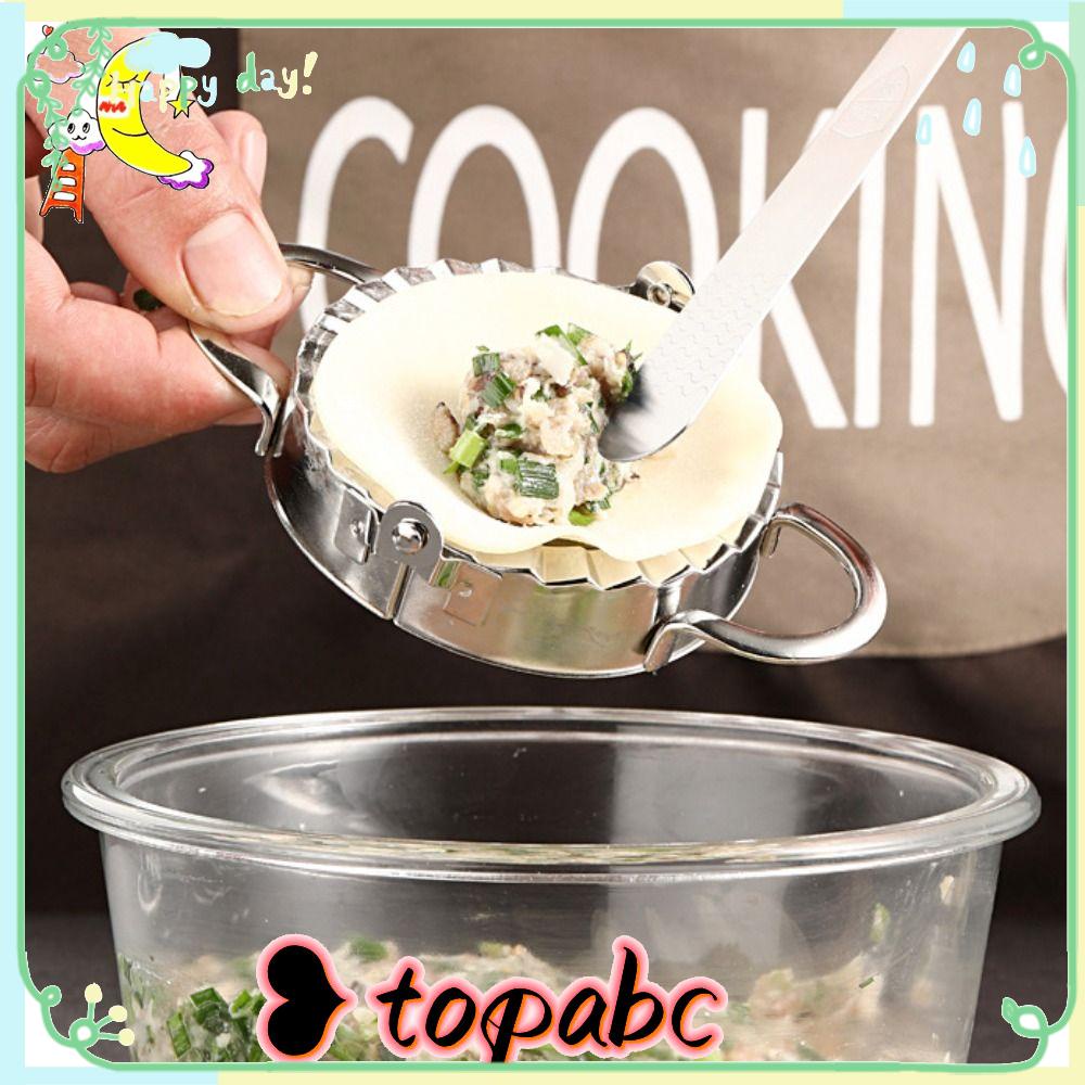 Top Dumpling Mold Cetakan Adonan Multi Ukuran Stainless Steel Baru