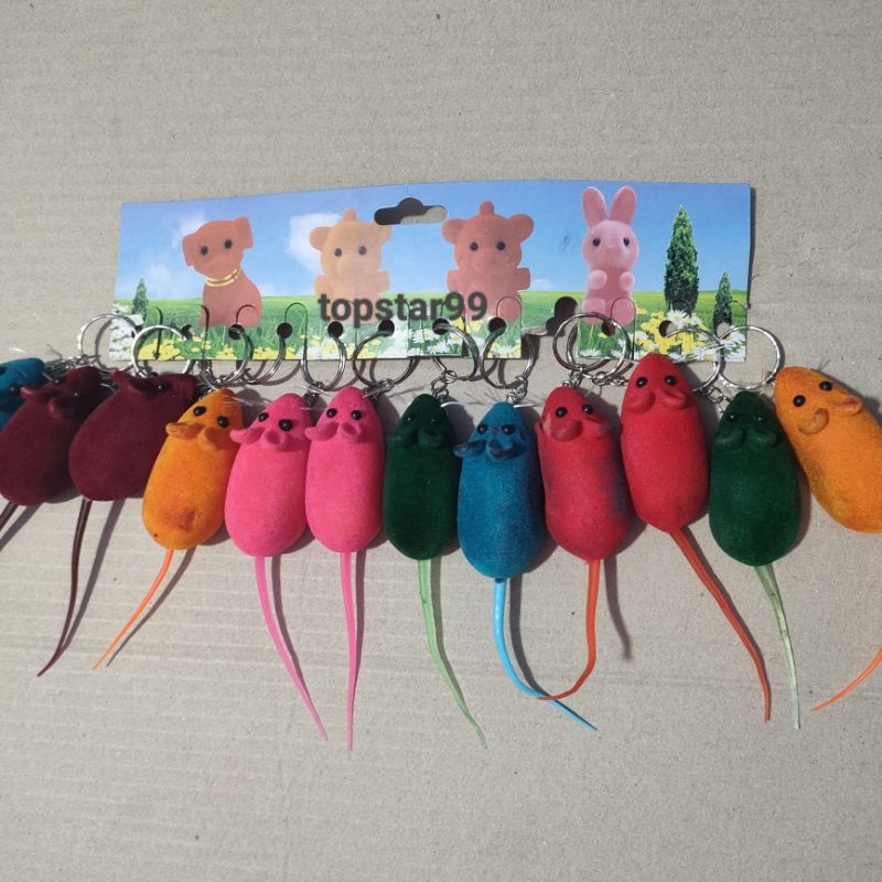 Gantungan Tikus Gantungan kunci/Tas Soufenir Soupenir Per 1 Pcs