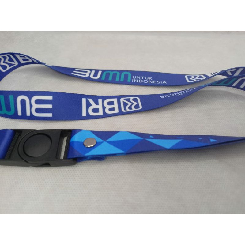 

TALI ID CARD/LANYARD BANK BRI BUMN
