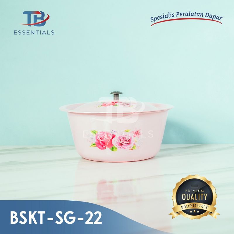 Baskom Warna Tutup UK 24cm