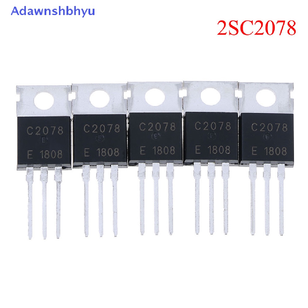 Adhyu 5Pcs transistor RF/VHF/UHF TO-220 2SC2078 C2078 ID