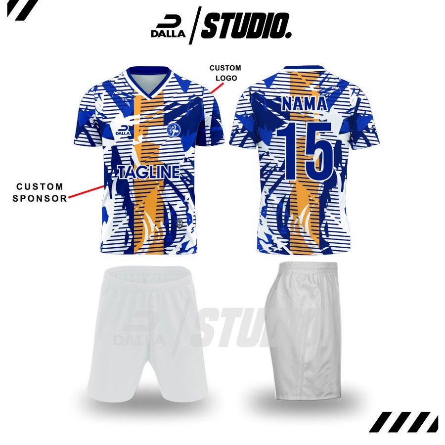 Jersey Futsal Full Printing Jersey Sepakbola Full Printing Design Terbaru Design Custom Design Ekskl