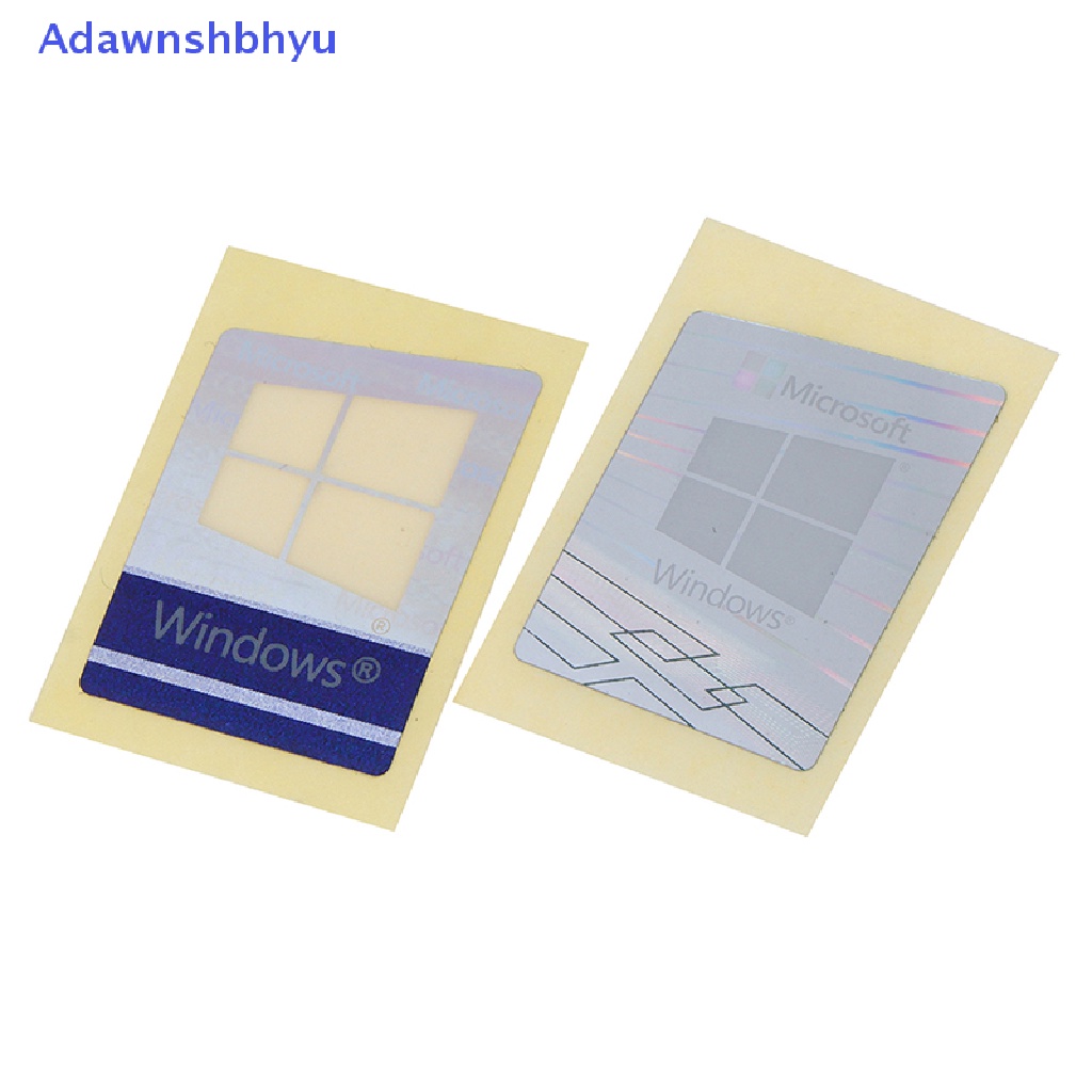 Adhyu 5pcs New Windows10 WIN10 WIN11 Logo Laptop Desktop Decor Sticker Label ID