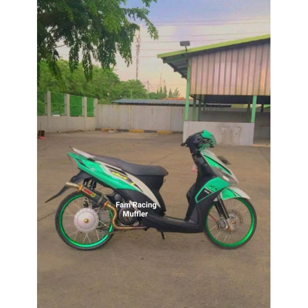 Leher Header Cobra Ngacung Inlet 38 Mio Beat Vario Scoopy dll