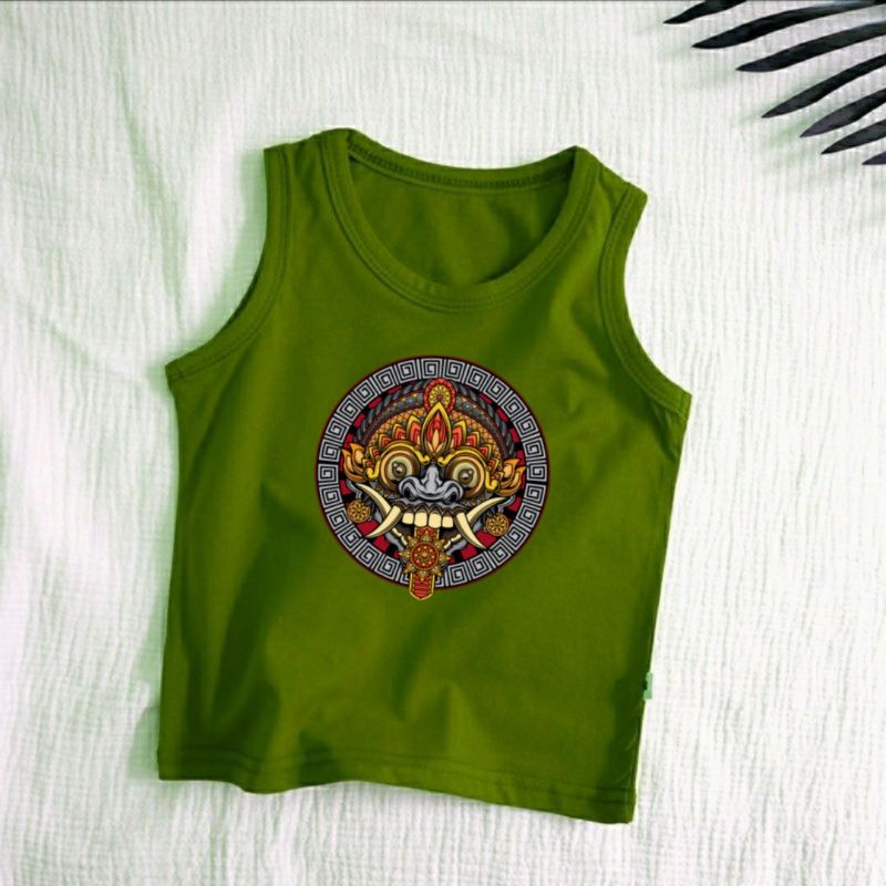 Singlet anak Barong Kaos Dalam Anak Unisex Cowok Cewek Baju Singlet Anak Usia 2 sampai 10 Tahun Kaos Anak