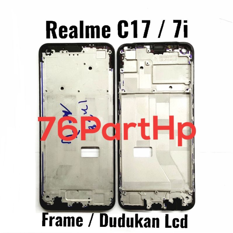 Ori Frame Bezzel Tulang Tengah Realme C17 - 7i Bezzel Bezzel