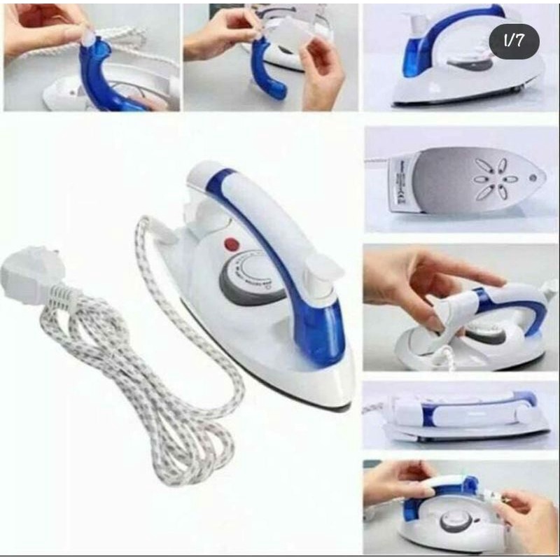 SETRIKA UPA PORTABLE/SETRIKA TRAVEL/TRAVEL IRON/SETRIKA UAP MINI/SETRIKA UAP TRAVEL