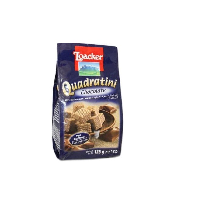 

Wafer Krim Coklat | Loaker Quadratini Chocolate 125 Gr
