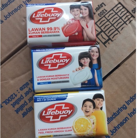 LIFEBUOY  sabun batang 70 gr soap wangi fresh