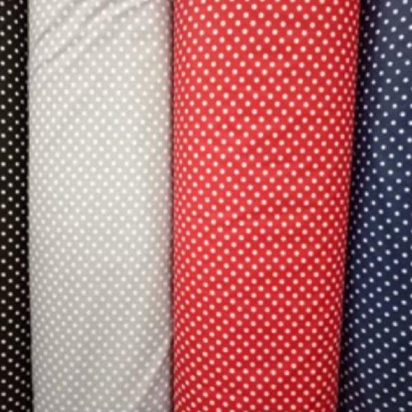 {TMH.21De22ᵂ} kain sprei baby dottie polkadot star