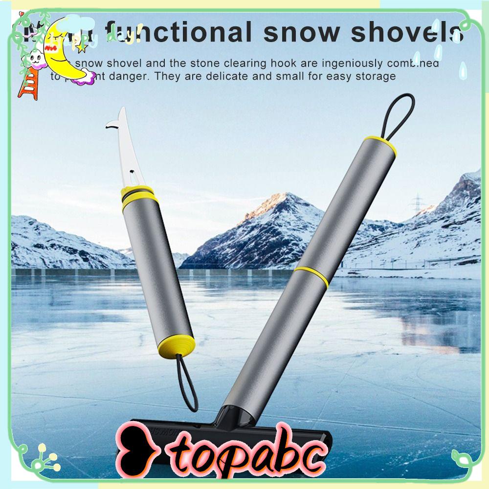 Sekop Salju TOP Winter Portable Alat Pembersih Pemecah Es