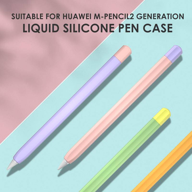 Case Untuk Huawei M-Pensil2 Anti Gores Silikon Cover Pelindung Stylus Case Kulit Pensil Pulpen Untuk Aksesoris Huawei