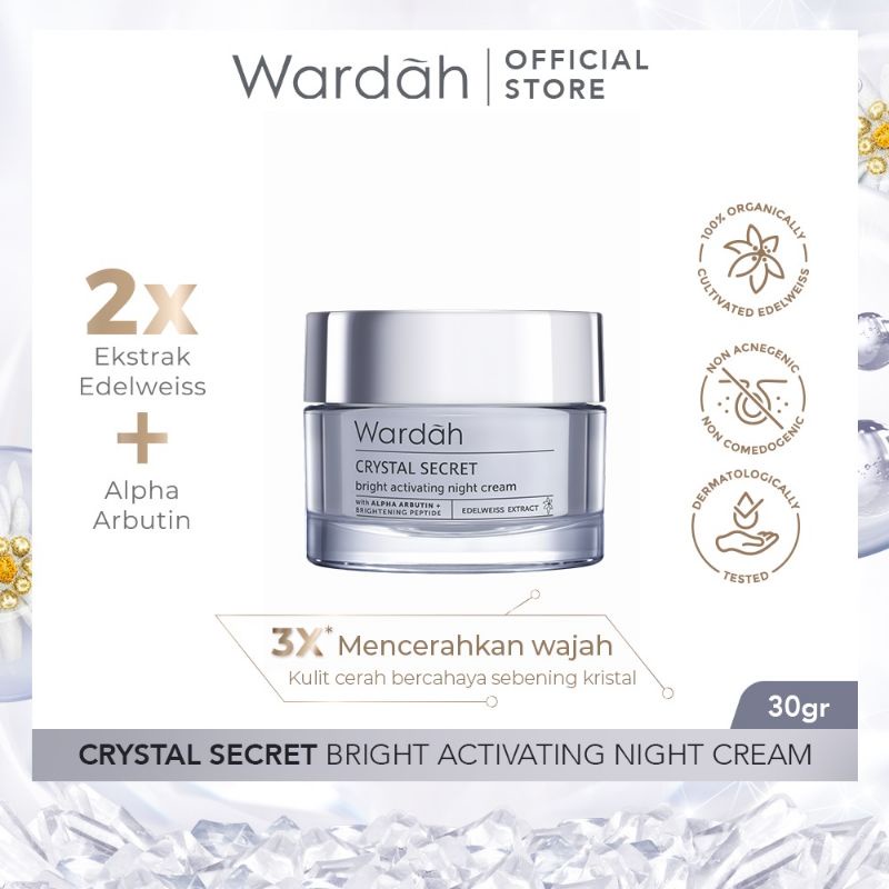 Wardah Crystal Secret Night Cream