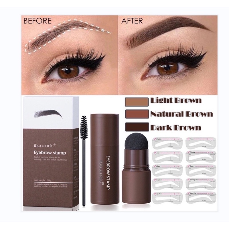 Eyebrow powder cetakan alis viral ibcccndc