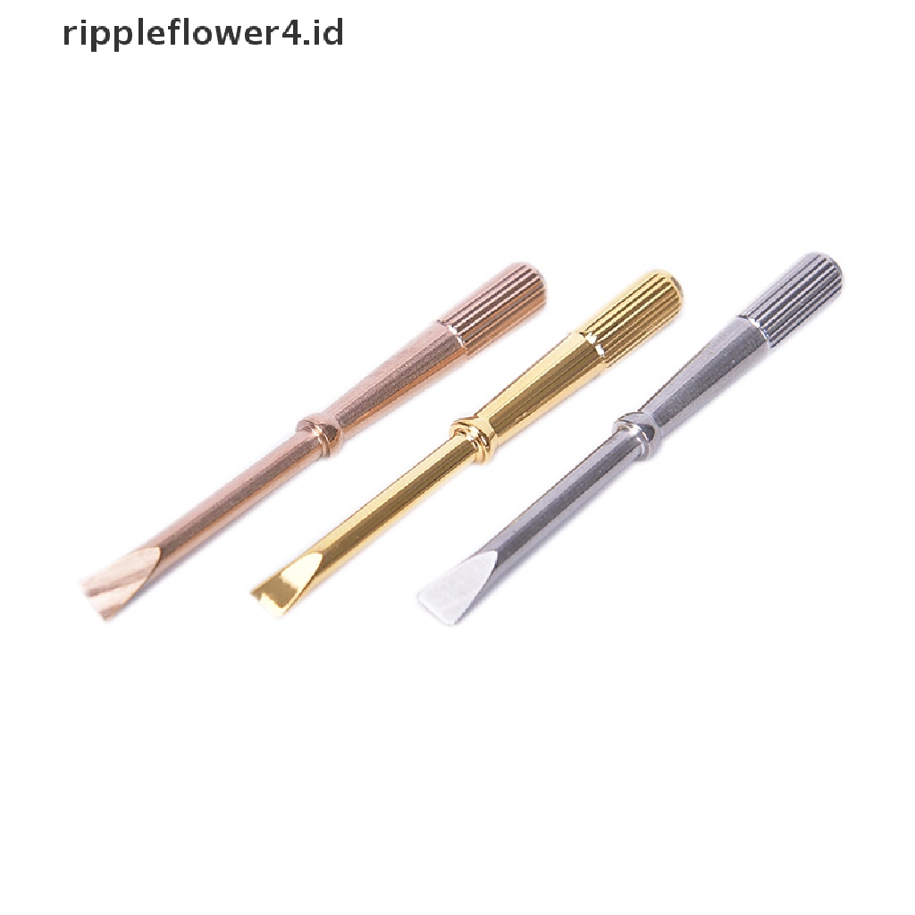 {rippleflower4.id} Obeng Mini Bahan Titanium Steel Untuk Love Gelang-Rose Gold/Gold/Silver~