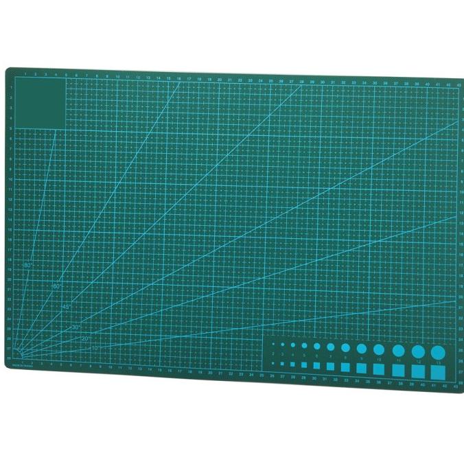 

Alas Kerja Potong A3 45x30cm Matras Cutting Work Cutting Mat Pad Hijau