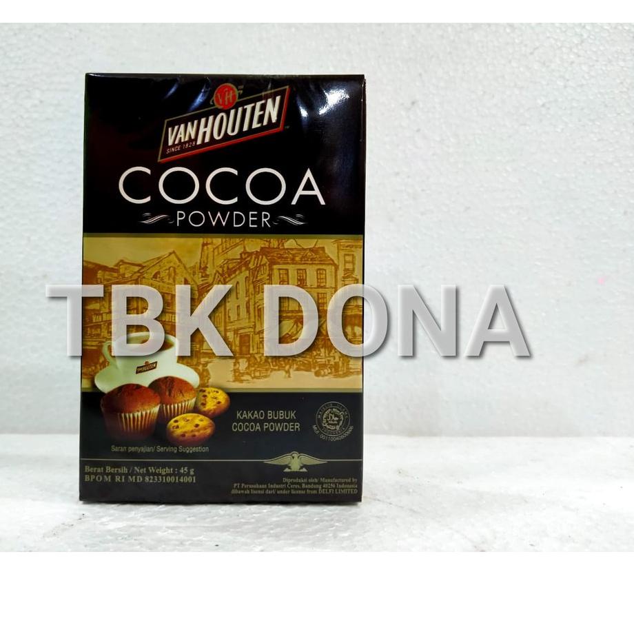 

❇Ready 8RDBF VANHOUTEN COCOA POWDER 165gr / 90gr / 45gr / COKLAT BUBUK VANHOUTEN 63 Terlaku.