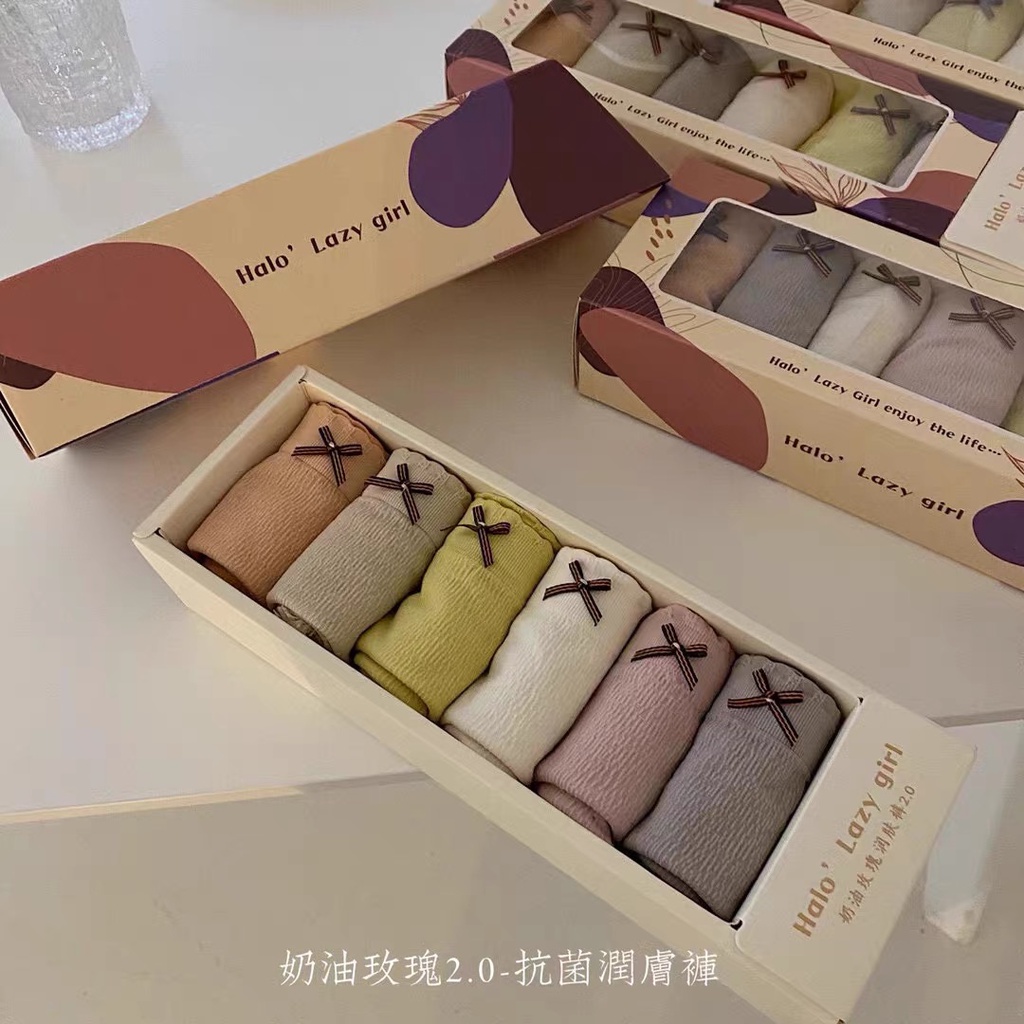 Celana Dalam Celebrity 6In1 Premium Wanita Antibakteri CD Japan Cewek Dekorasi Renda