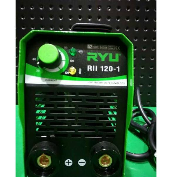 ㆊ RYU RII 120-1 Mesin Las Listrik 900 Watt Inverter IGBT Travo Las / Trafo Las 900W 120A NEW PRODUCT 4087 ◈