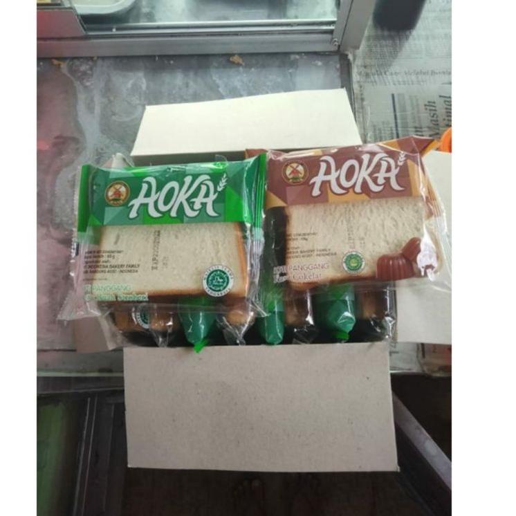 

1.1 SUPER PROMO Roti panggang Aoka isi 10pc (rasa bisa request) .,..,.,.,.
