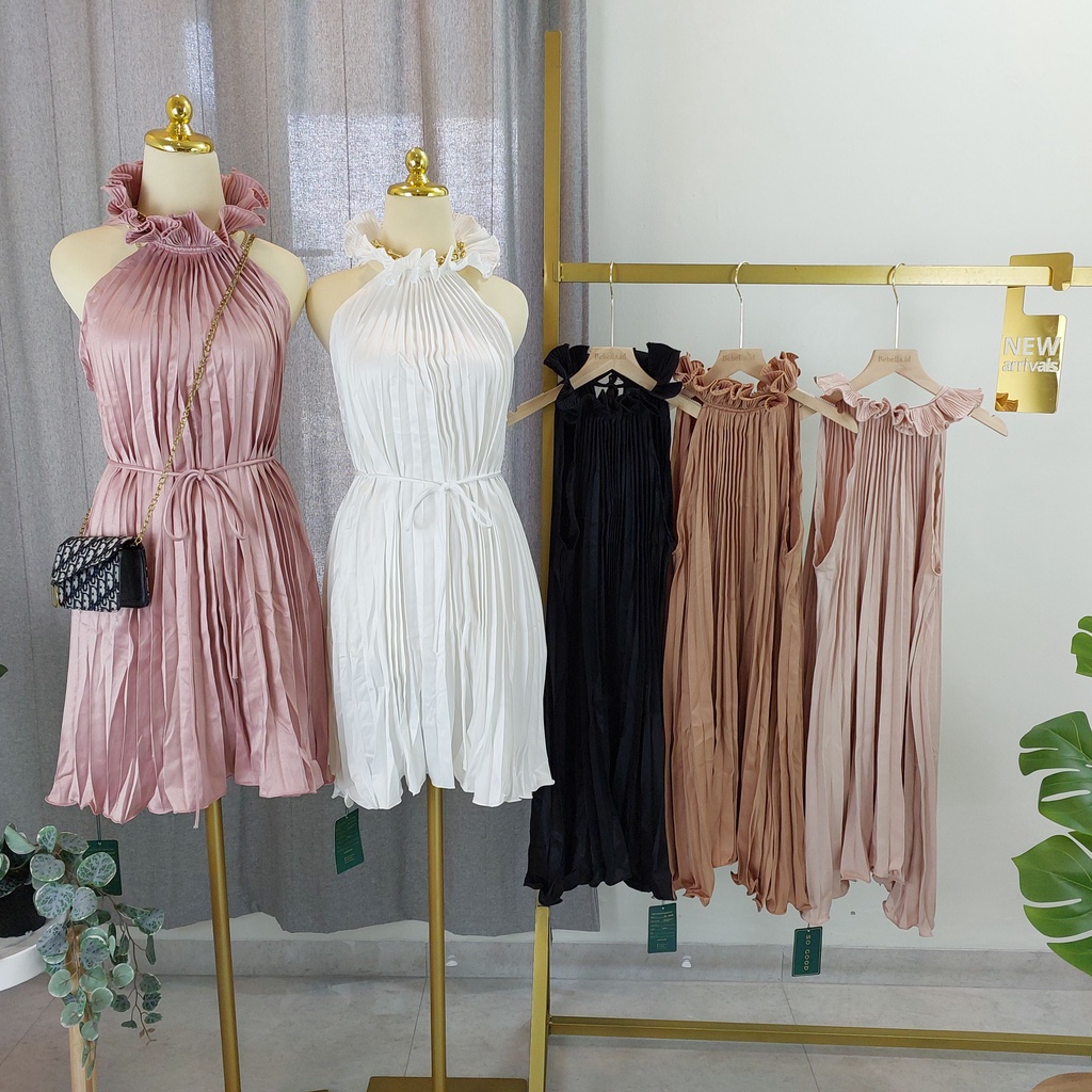 MIDI DRESS / PARTY DRESS FASHION WANITA  IMPORT BANGKOK NOB