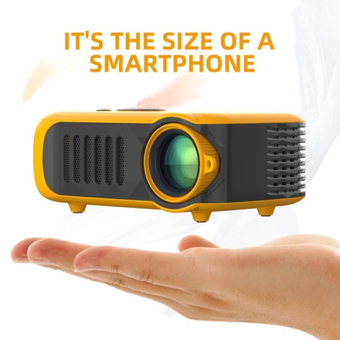 Proyektor Mini A2000 Full Hd 1080 Portable Mini Projector A2000