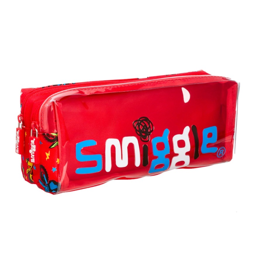 

SMIGGLE GOOD VIBES TWIN ZIP PENCIL CASE