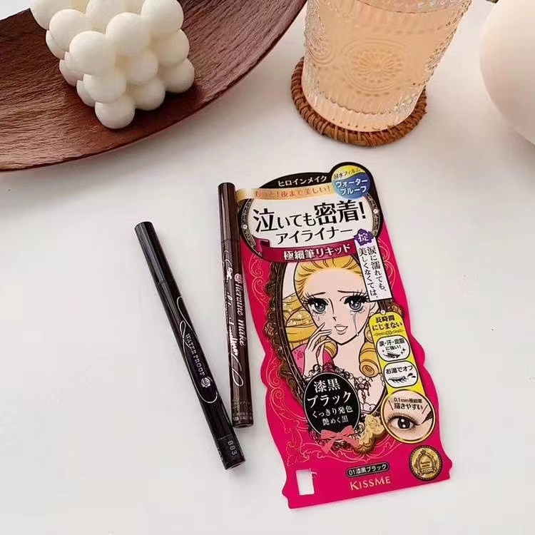 Kiss Me Heroine Eyeliner By Isehan Heroine-liquid Pen Eyeliner Jepang/kosmetik Cair Eyeliner JEPANG