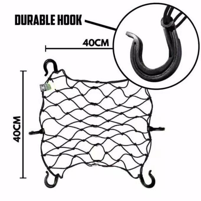 [J-L9L[㊛] Jaring Kambing Gunung Pro durahook Produrohook jaring motor besar jas hujan serbaguna pros