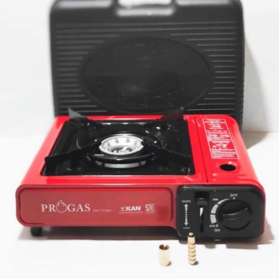 KOMPOR PROGAS PORTABLE GAS STOVE 2 IN 1