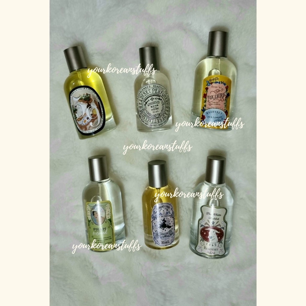 (SHARE DECANT ) Ready Set - 59 WINDRISES YOKSHIRE PRAH BOULEVARD THE WHITE RABBIT KORIKO 1950 EDP TE