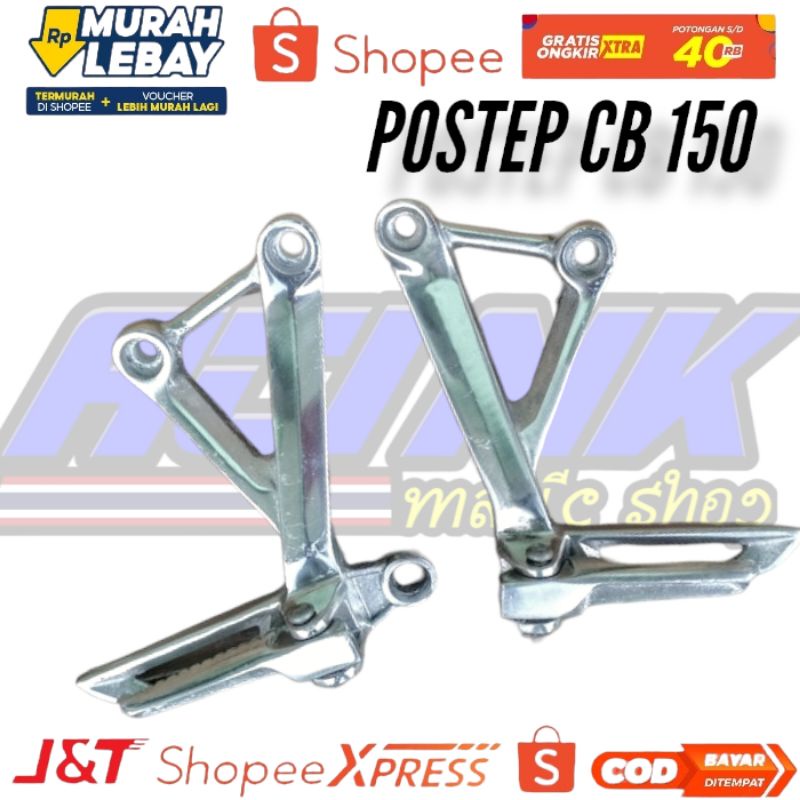 footstep belakang cbr 150 old postep cbr 150 pustep postep cbr 150r cocok modif keluarga cb